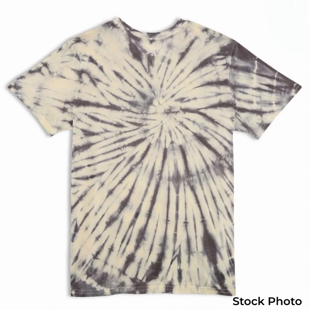 NEW! Cobra Kai Graphic Tie-Dye Tee in Pale Yellow & Gray Size 3X - Picture 2 of 11